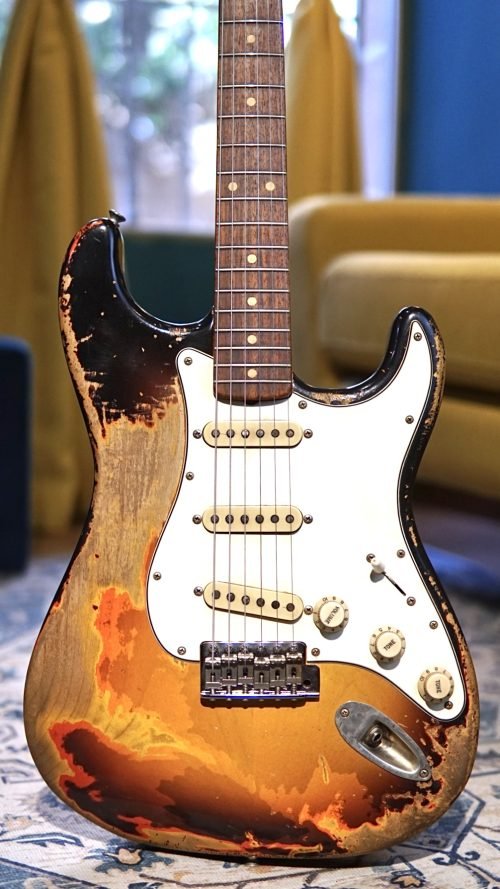 RebelRelic S-Series 62 3 Tone Sunburst Extreme Aged